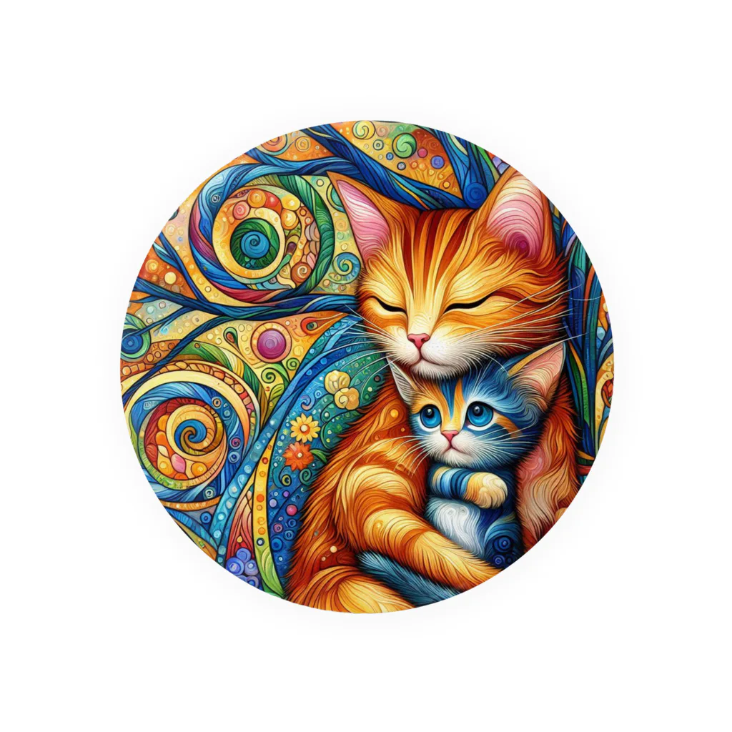 momoart8888の森の静けさに包まれて🌳🐈(=^・^=) Tin Badge