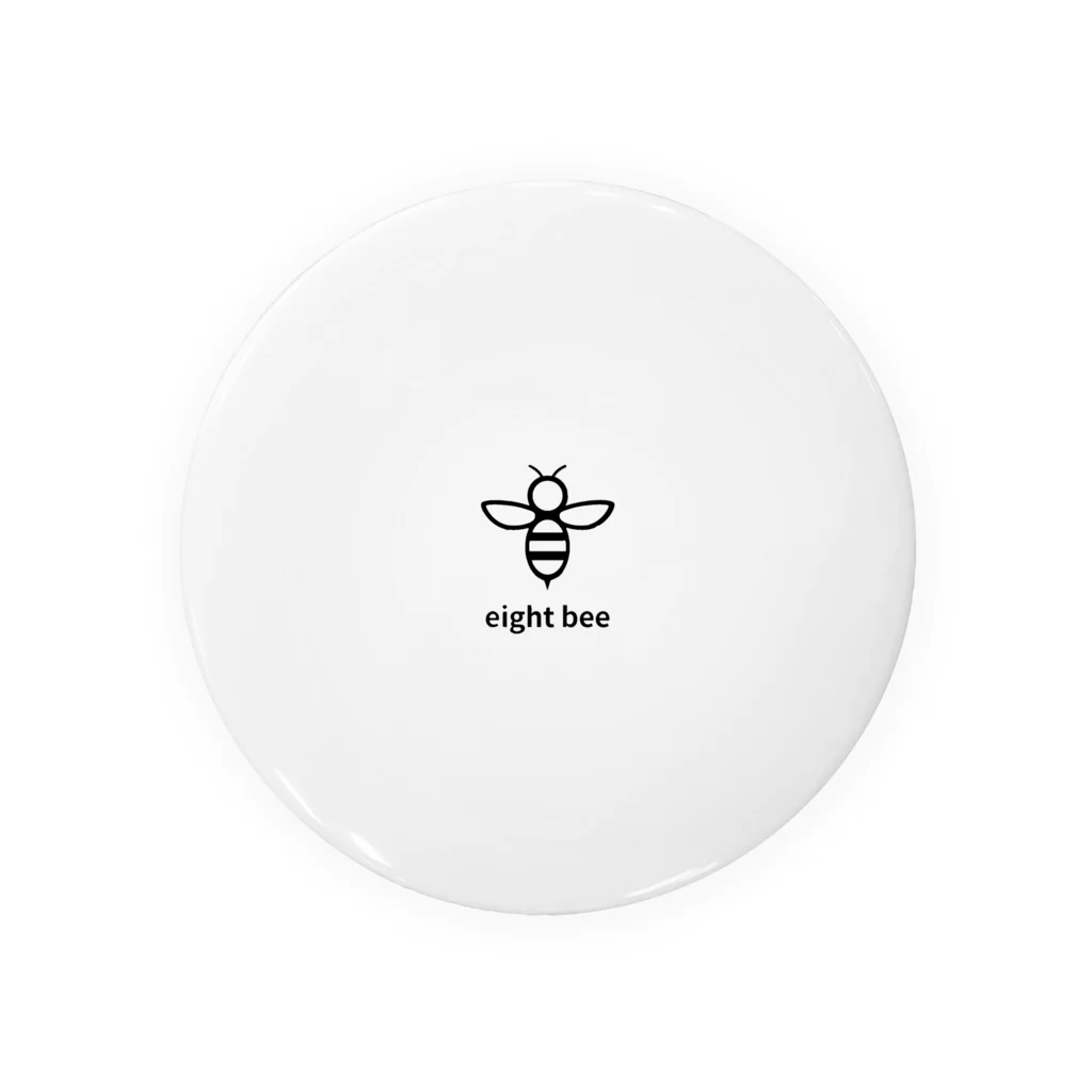 eight beeのeightbee ハチロゴ 缶バッジ