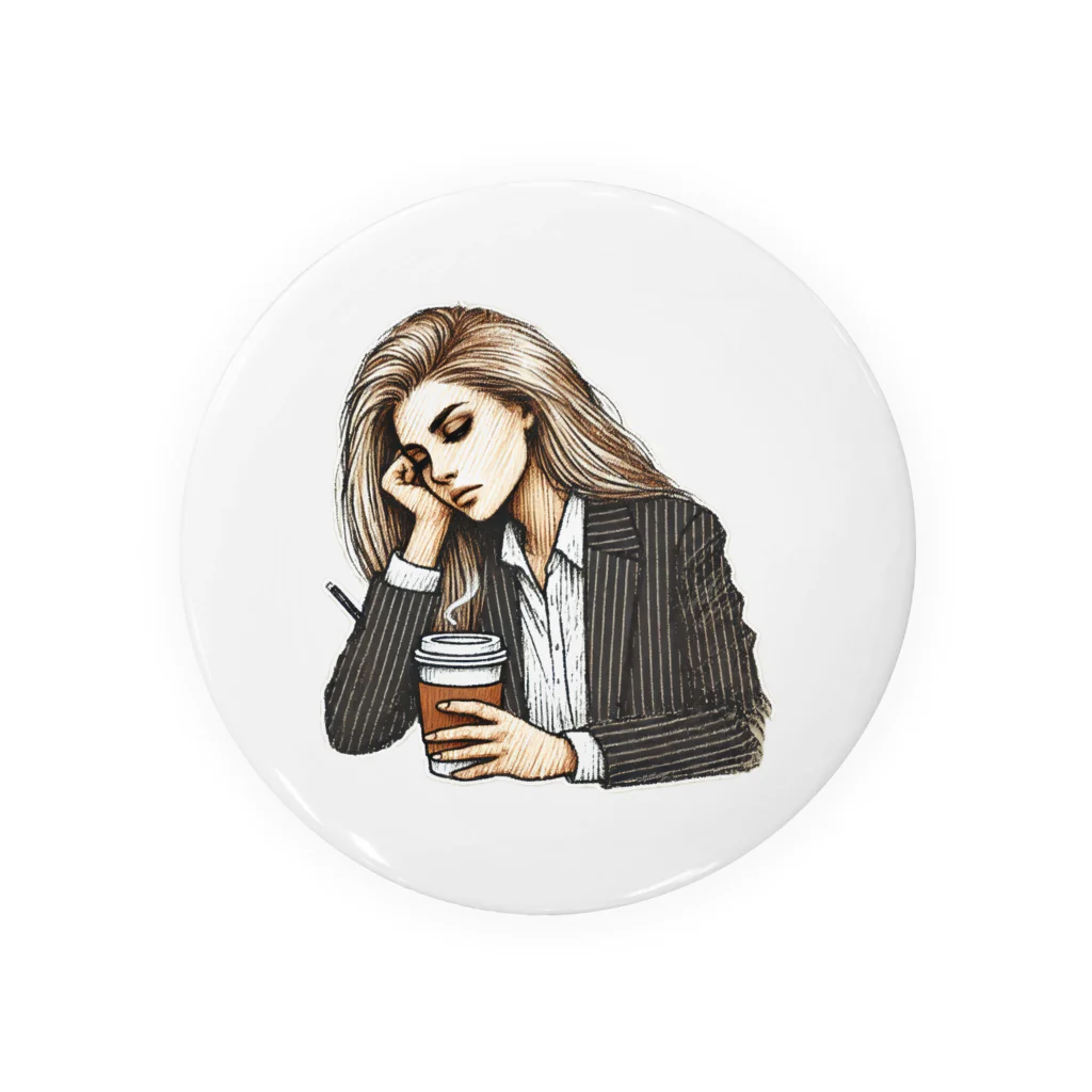 ETOWA_TOWAのDaydreaming Desk Diva Tin Badge