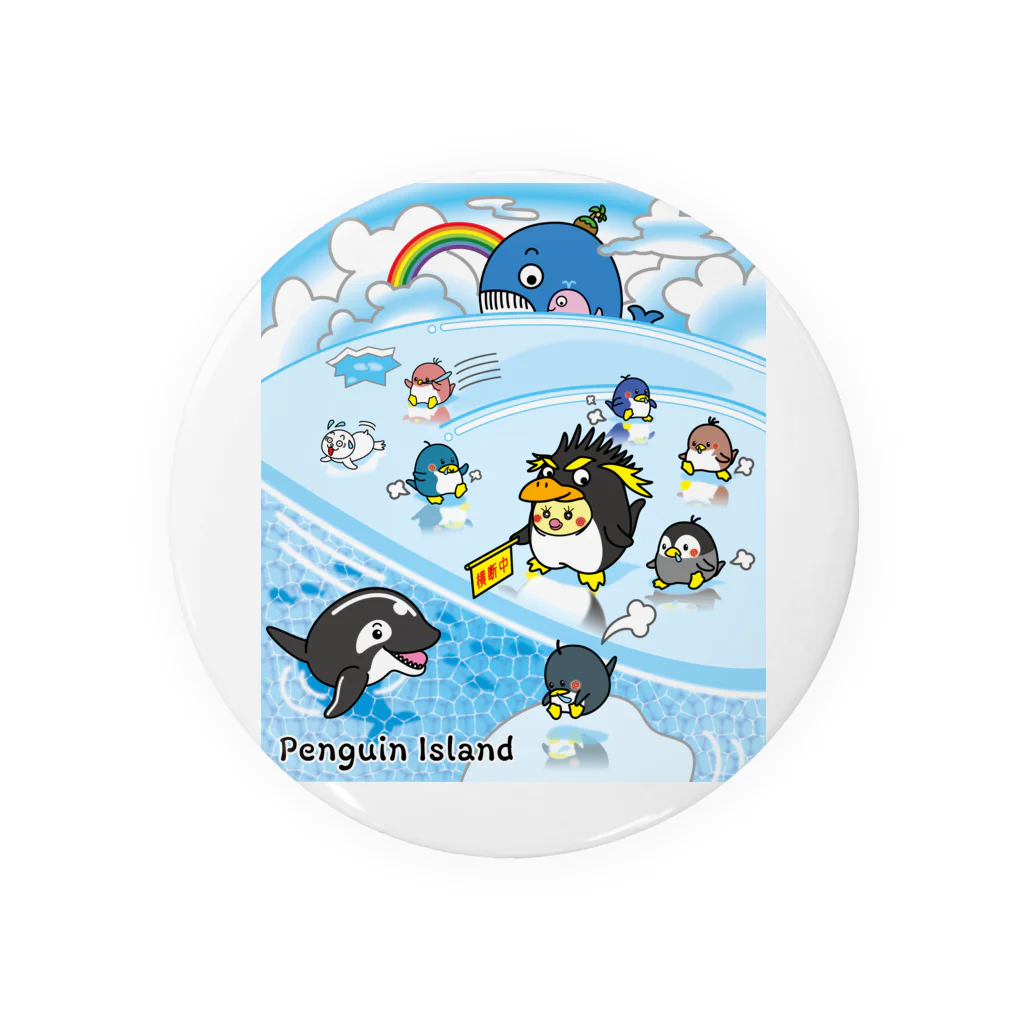 かいほう屋のPenguin Island / ペンギンアイランド 缶バッジ