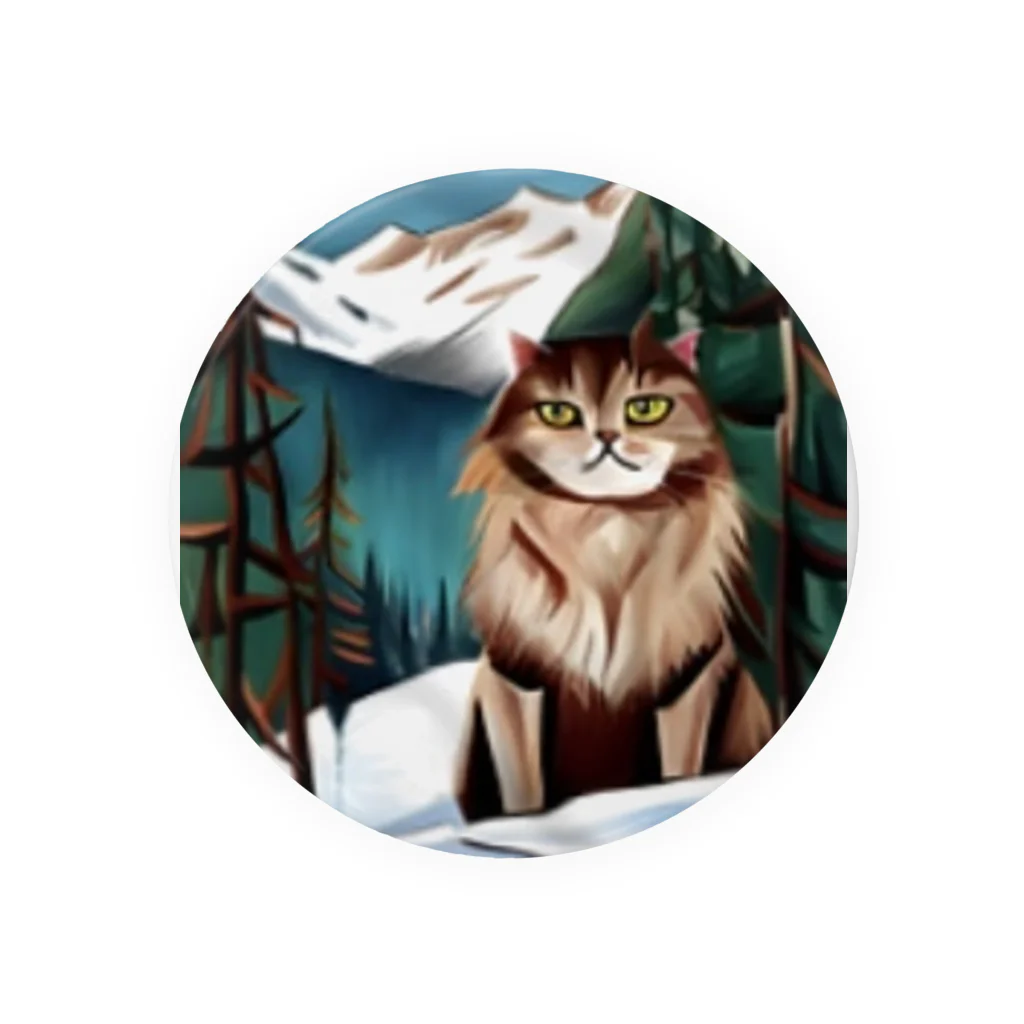 Ppit8のI live in Snow Mountain. Tin Badge
