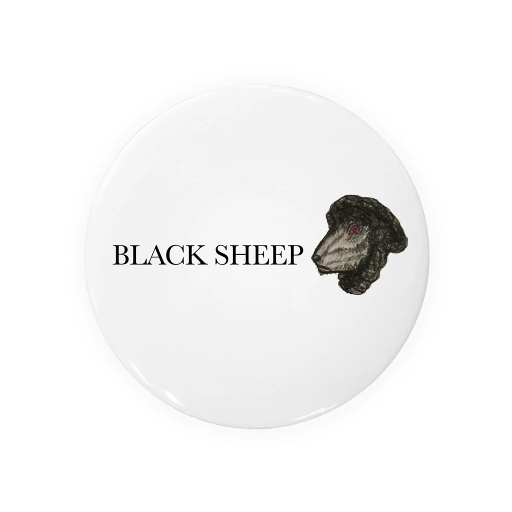 BLACKSHEEP のBLACKSHEEP オリジナルロゴ Tin Badge