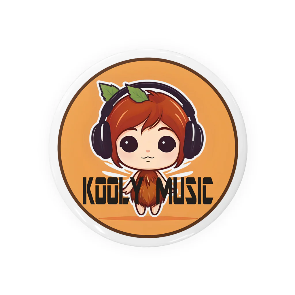 KOOLY MUSICのKOOLY MUSIC 缶バッジ