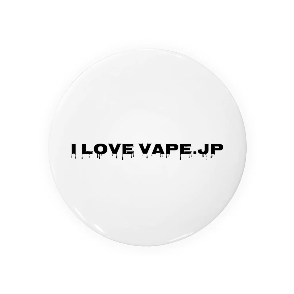 kurumaru_koのI LOVE VAPE.JP 缶バッジ