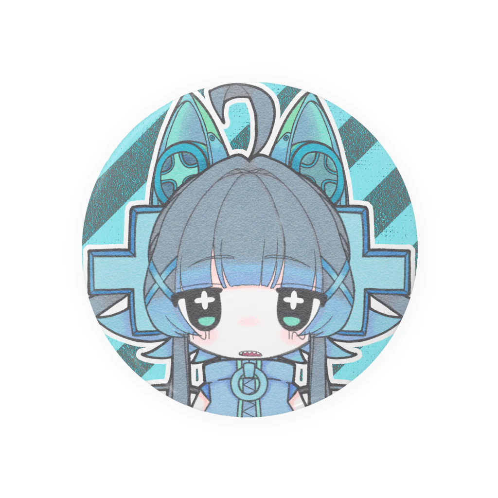 なんだかんだの十字缶バッジ宮 Tin Badge