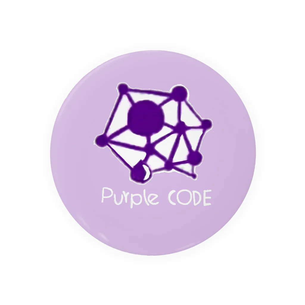 NPO法人 Purple CodeのPurple Code スタッフ用 缶バッジ