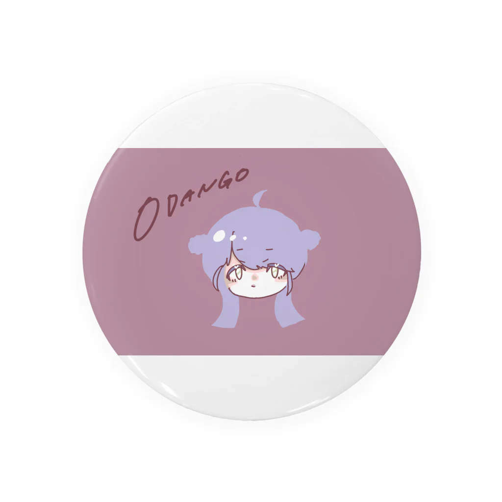 niramanjuの紫色の髪のおんなのこ Tin Badge