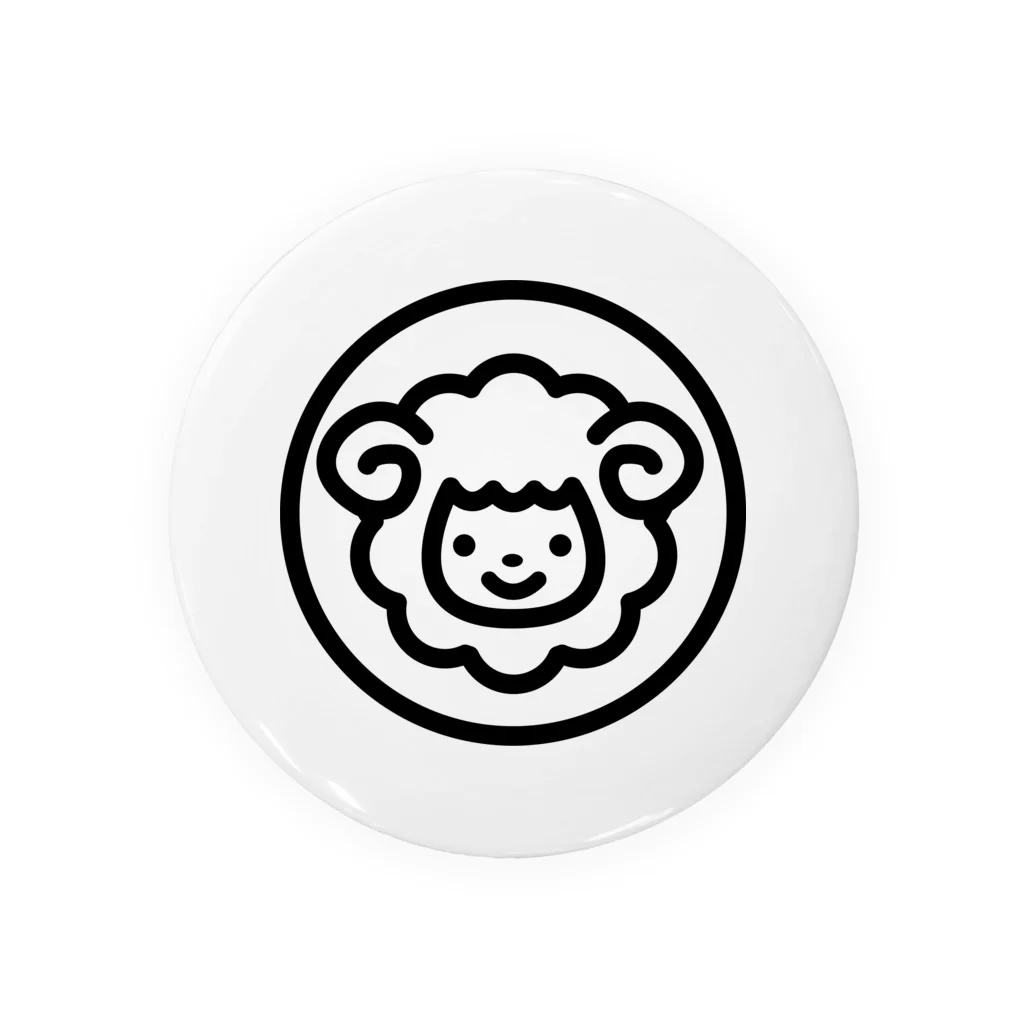 smilesheep公式グッズショップのsmilesheepグッズ Tin Badge