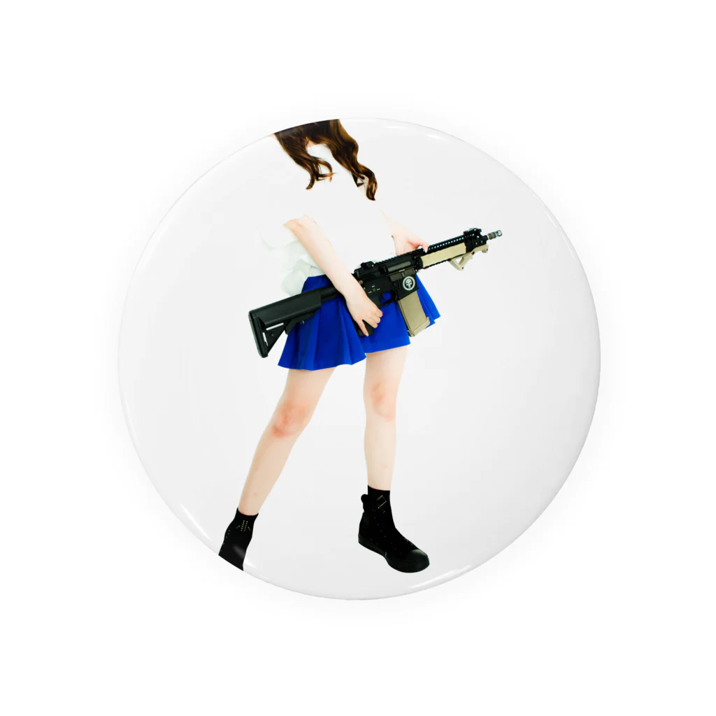 PPPRのgrumble gun girl  Tin Badge