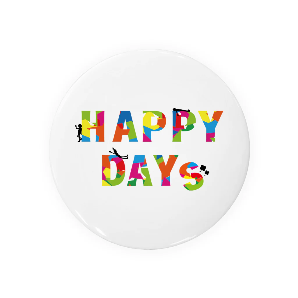 なんでんかんでん　　　　　　　のHappy　Days Tin Badge