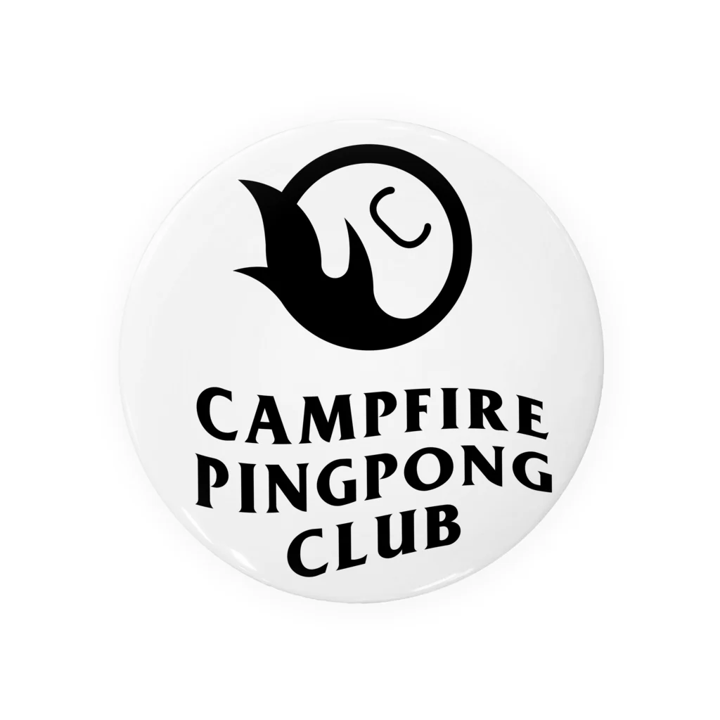 CAMPFIRE PING PONG CLUBのCAMPFIRE PINGPONG CLUB Tin Badge