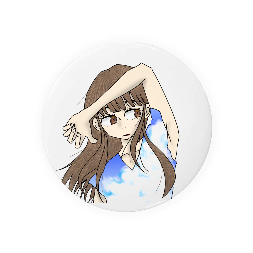 itピエタロの夏色少女 Tin Badge