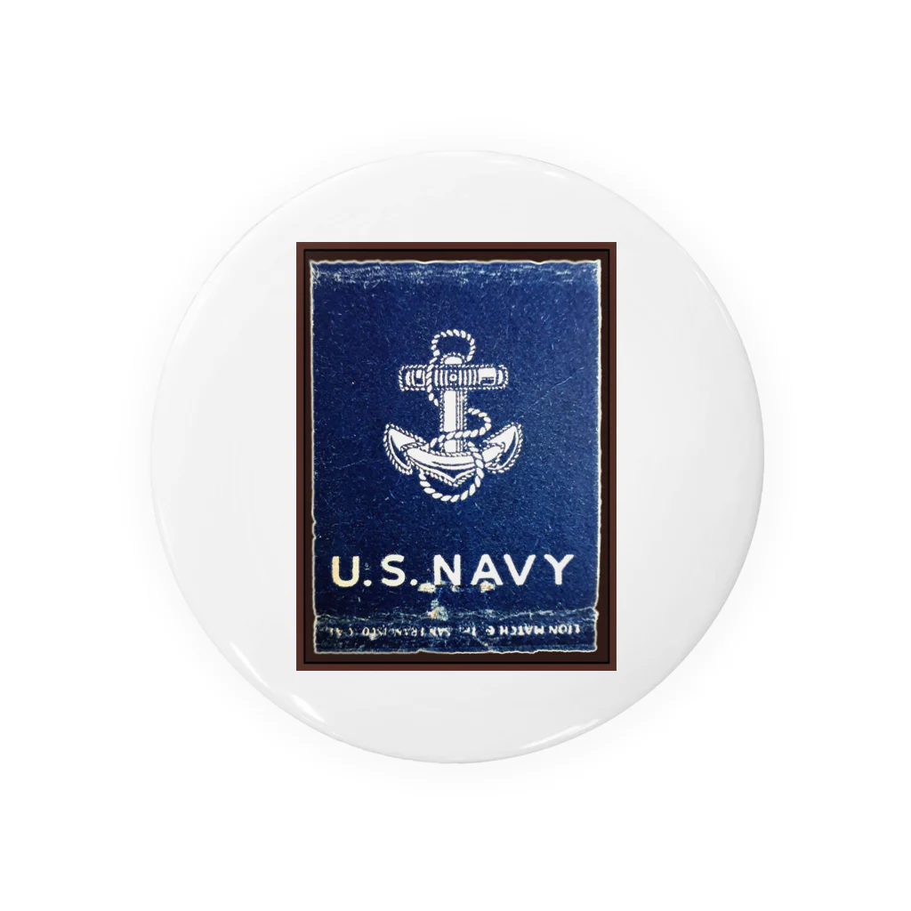 ★Rusteez★ by shop cocopariのU.S.NAVY (Dark Blue) Tin Badge