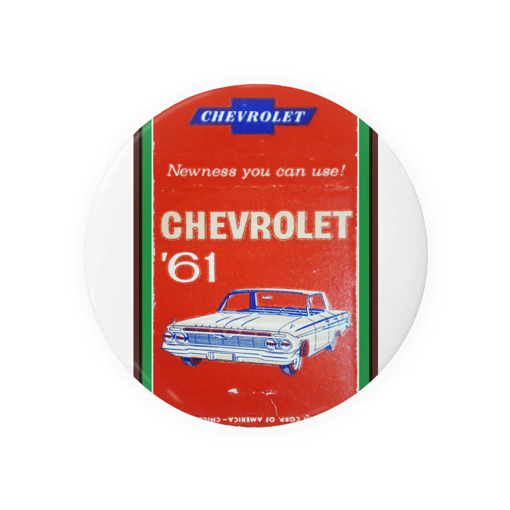 ★Rusteez★ by shop cocopariのCHEVROLET '61 缶バッジ