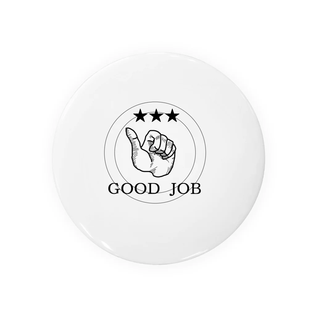 rokugatsunoumiのGOOD JOB Tin Badge