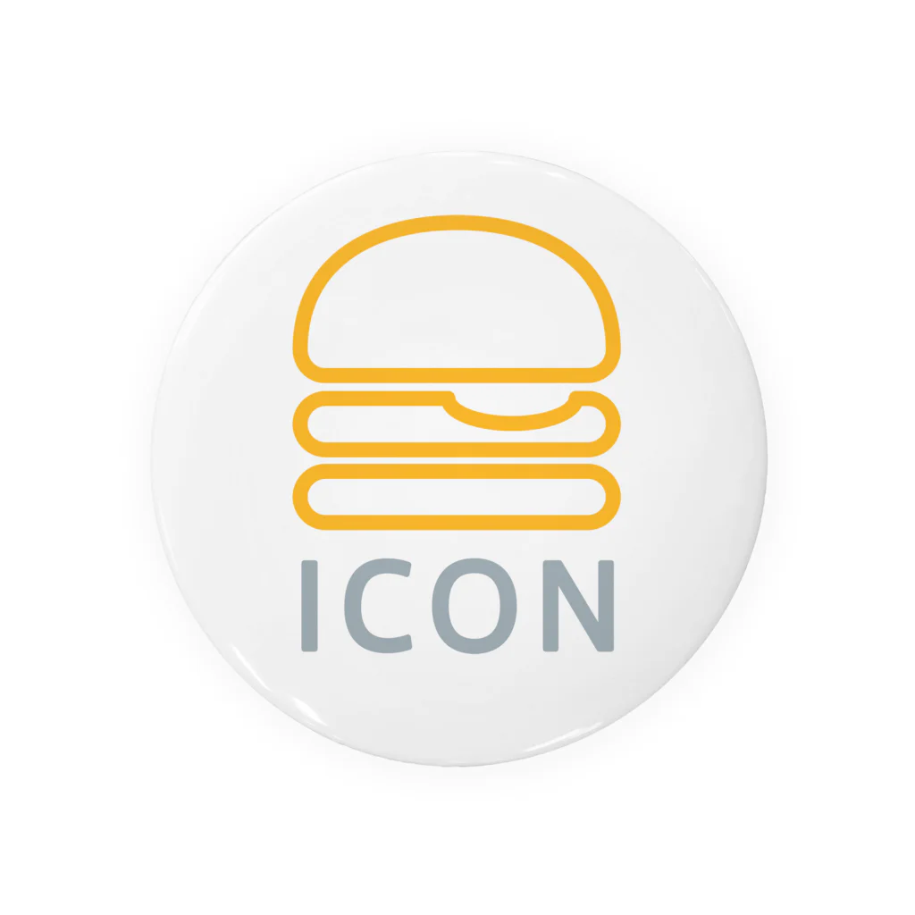 ICONのICONロゴ 缶バッジ