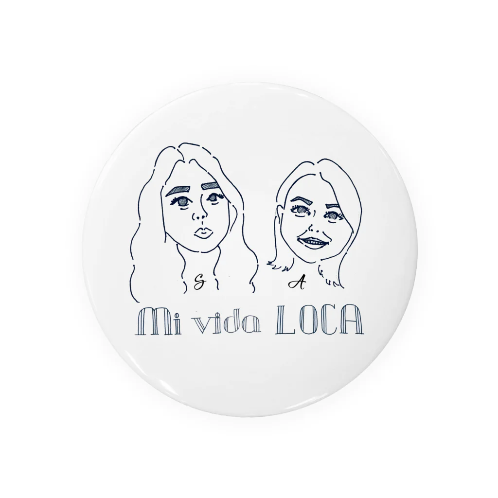 mihobabyのMi vida LOCA‼︎ Tin Badge