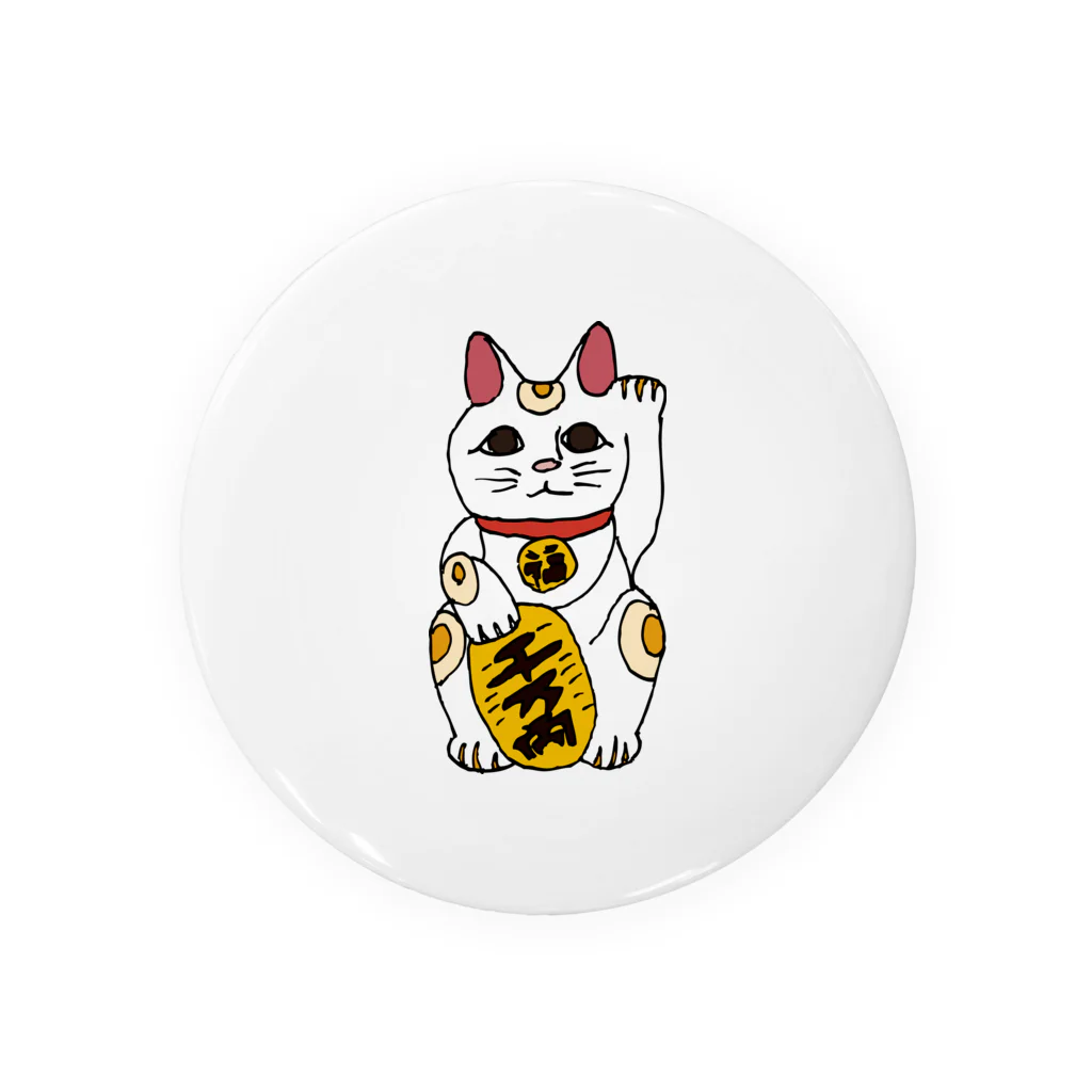 Kmaxshop53の招き猫chan 缶バッジ