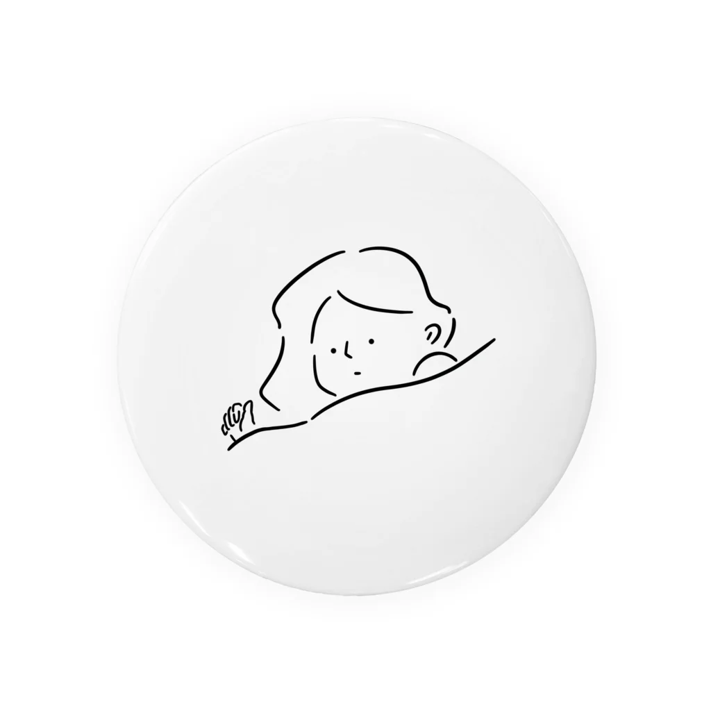 makototonoのsleep Tin Badge