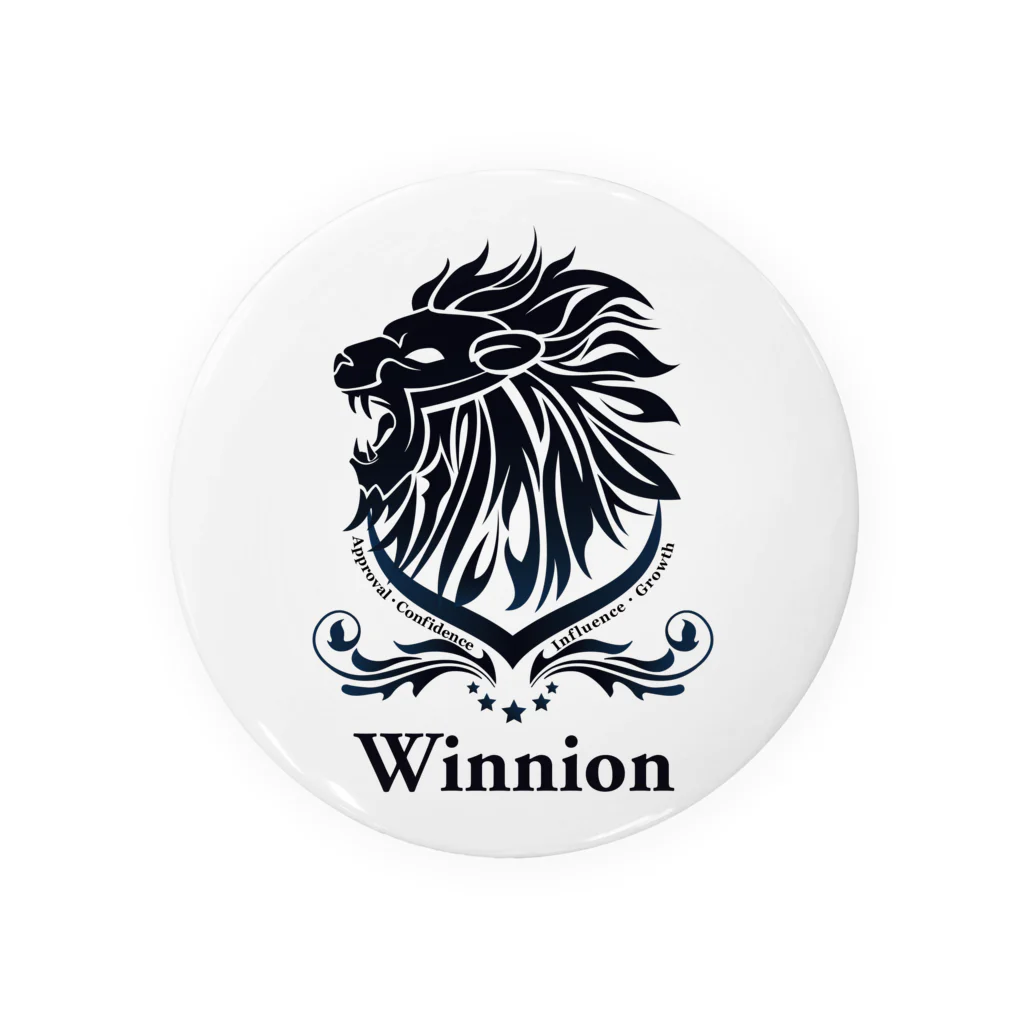 h-snow-pのWinnion2 Tin Badge