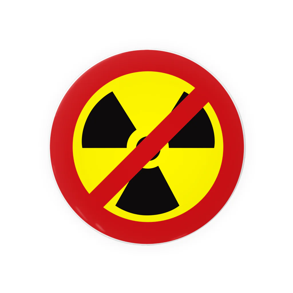 AURA_HYSTERICAのNO_NUKES Tin Badge