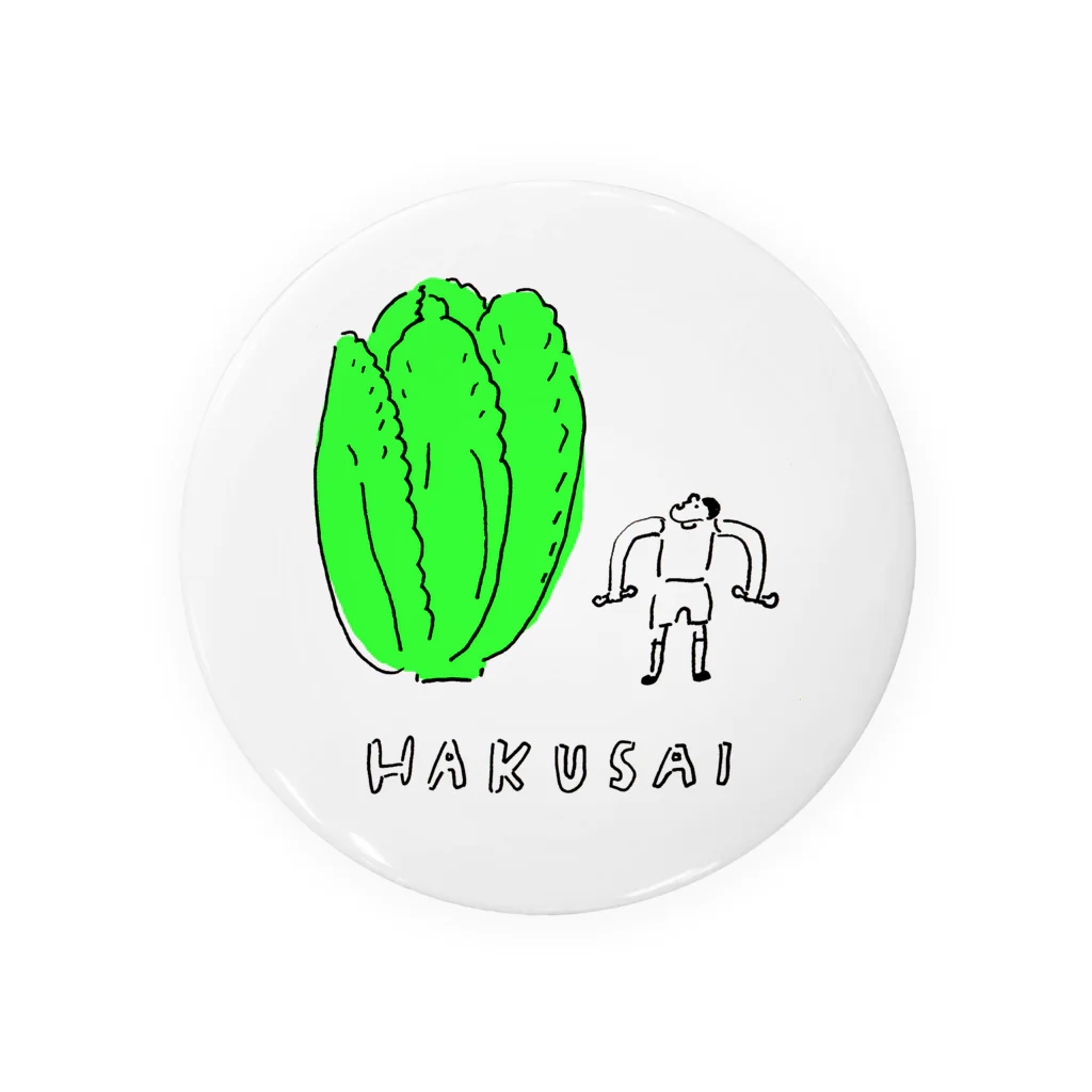 よこづな文庫のHAKUSAI Tin Badge