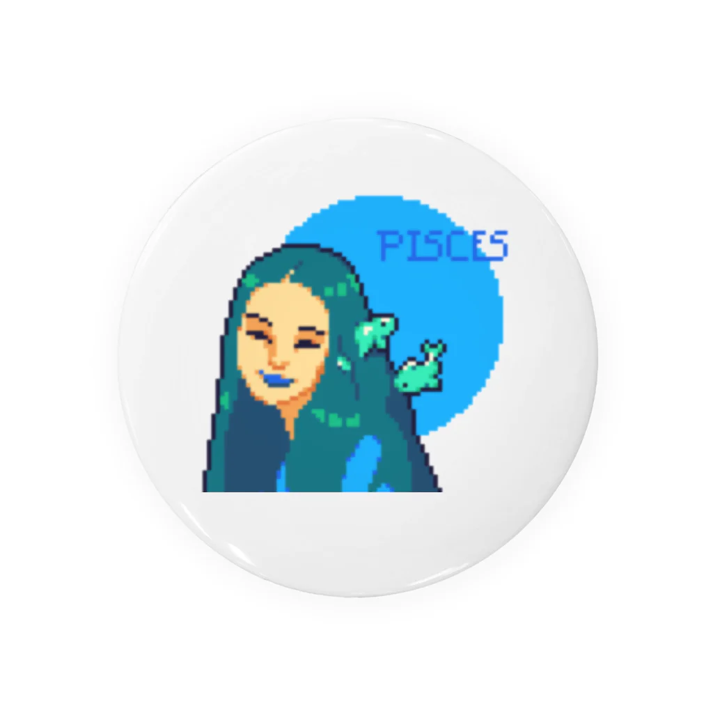 notteのPisces Tin Badge