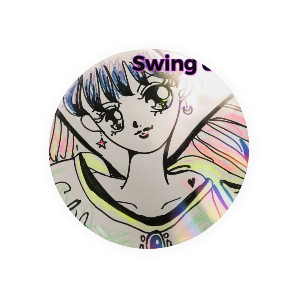 Cream☆renaのSwing earth Tin Badge