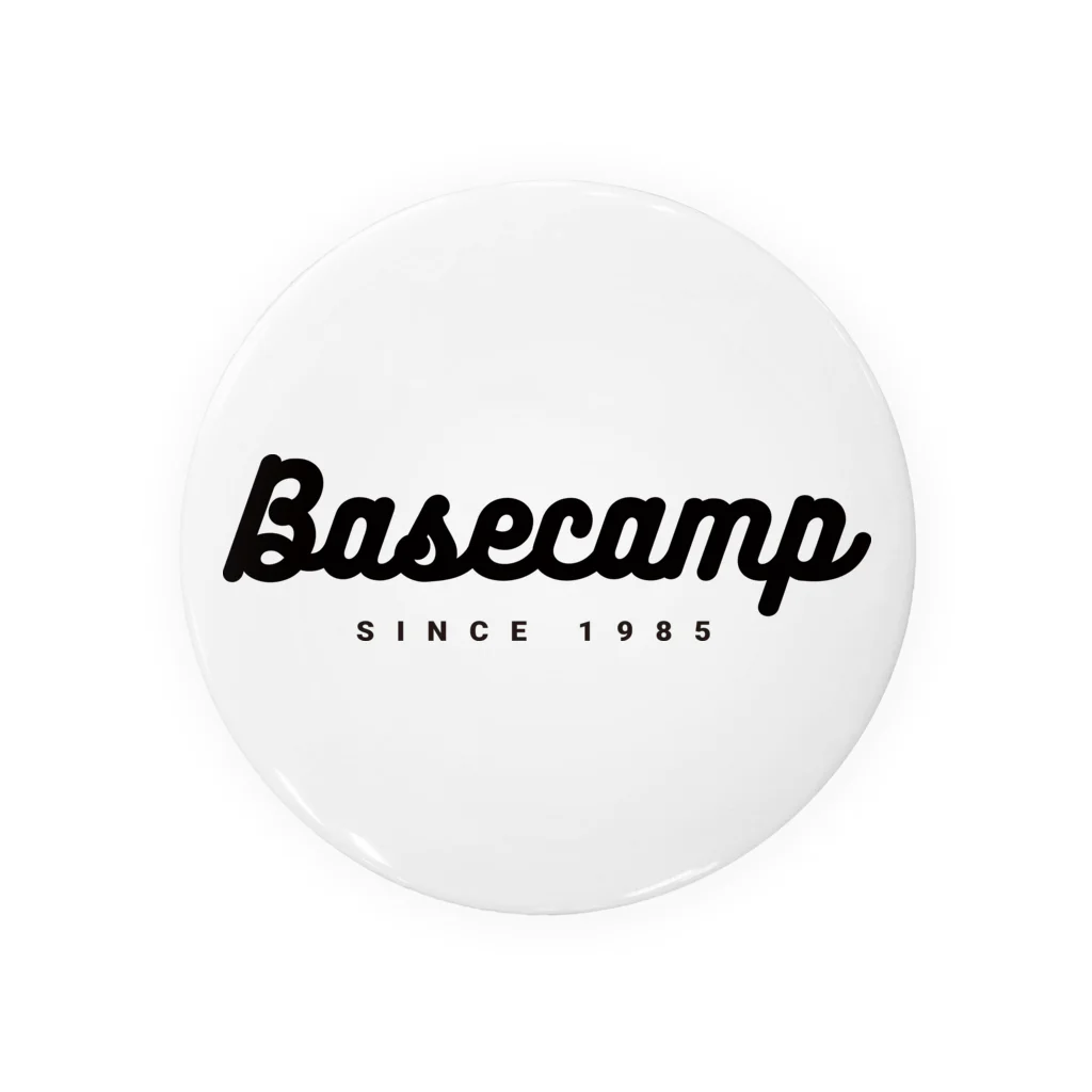 BASE-CAMPのBASE CAMP BLACK02 缶バッジ