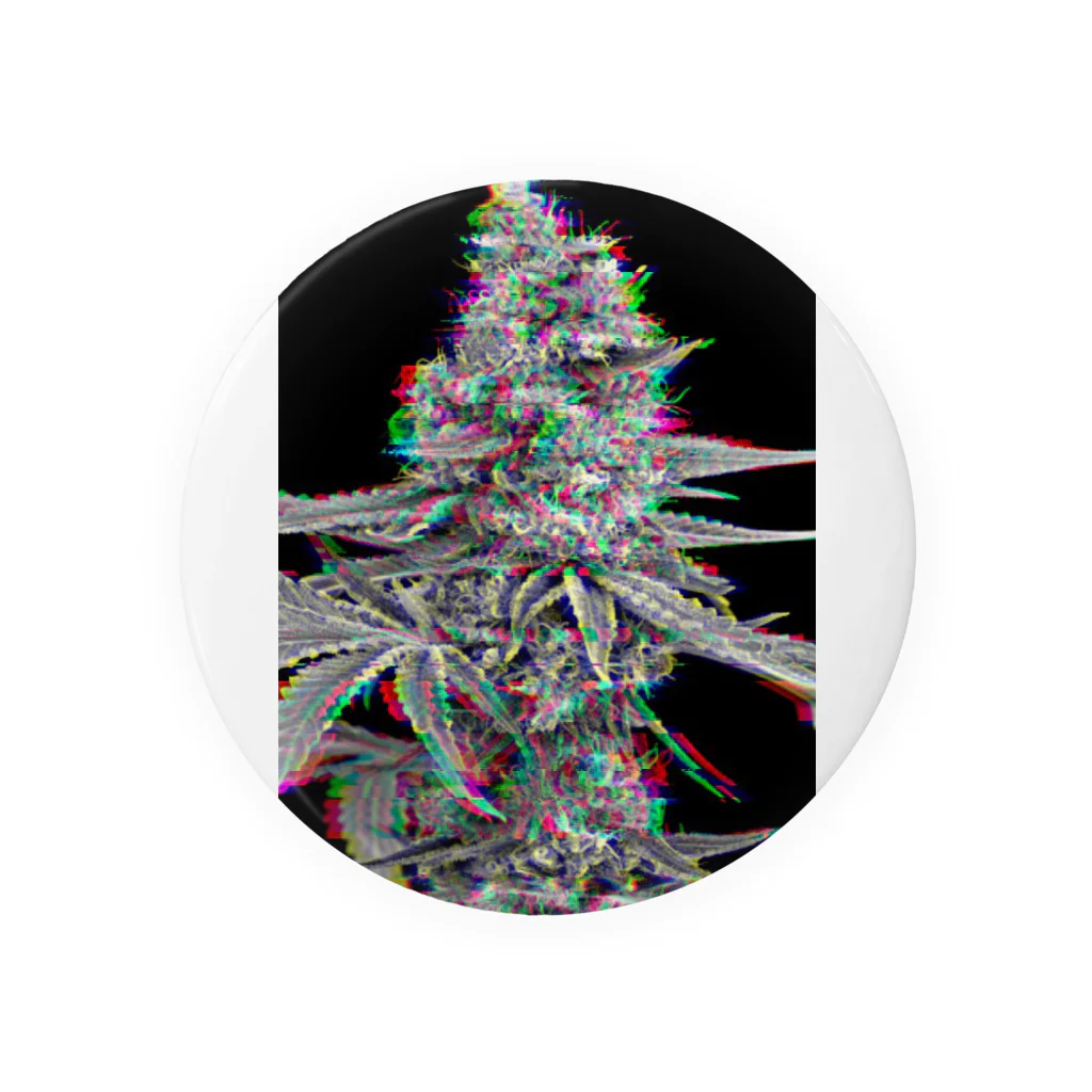 maximize_ktsのpsychedelic weed 缶バッジ