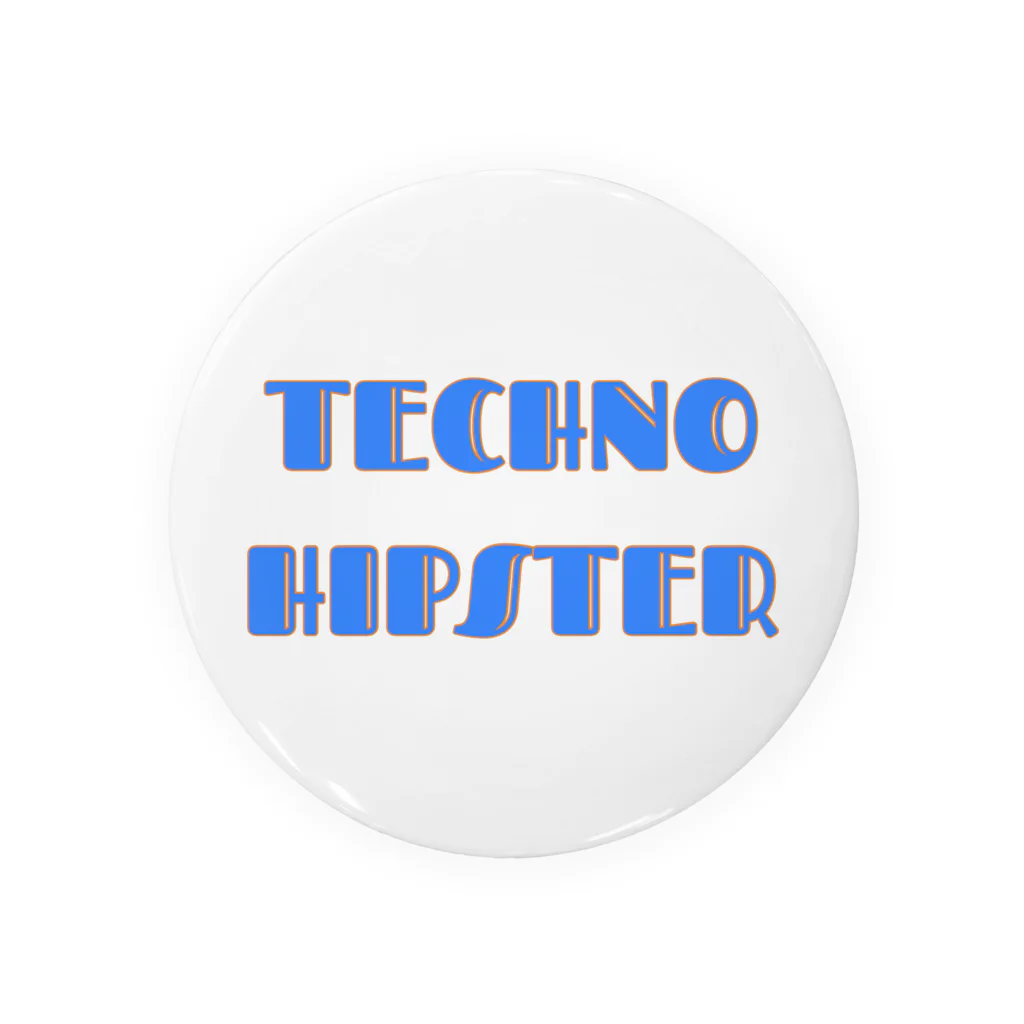 sponge_lebのTECHNO HIPSTER  Tin Badge