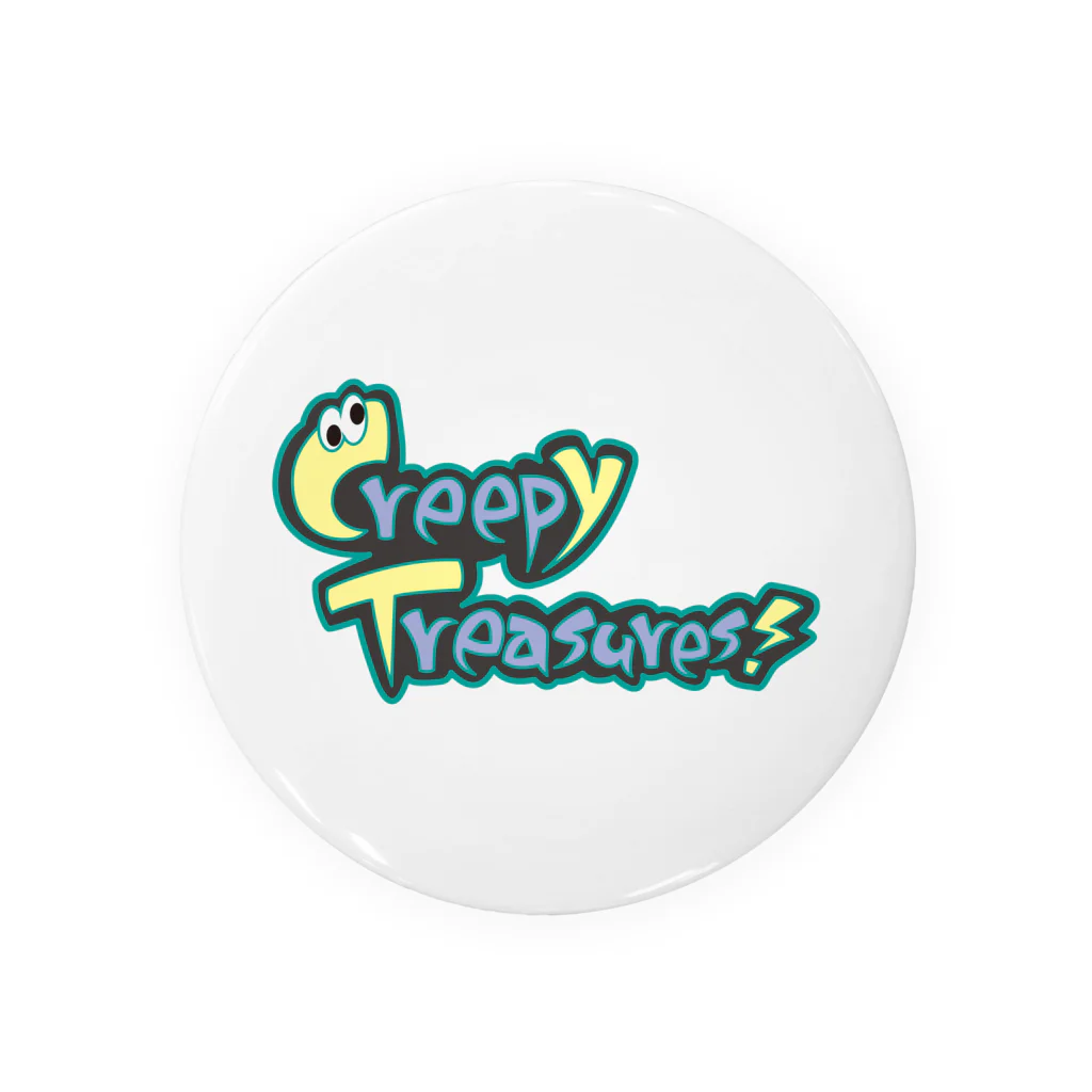 Creepy Treasures!のCreepy Treasures! Logo 缶バッジ