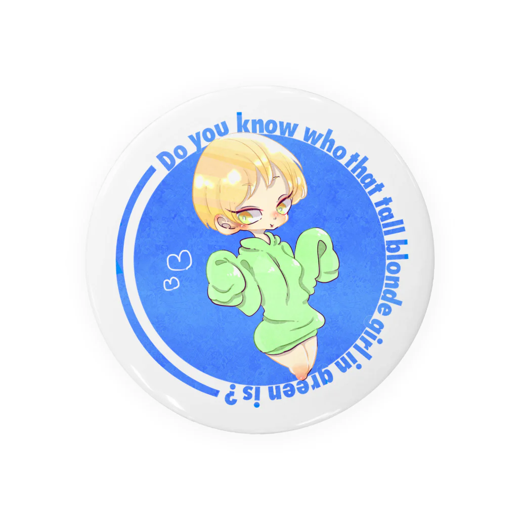 milliongodのパツキン女子 Tin Badge