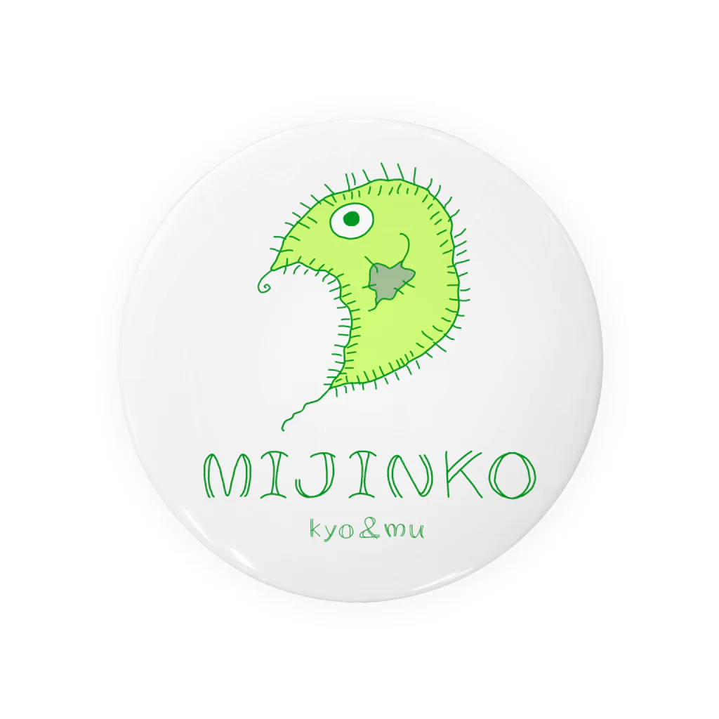 kyo&muのkyo&mu MIJINKO Tin Badge