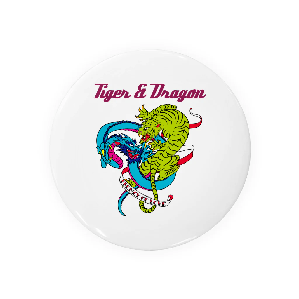 JOKERS FACTORYのTIGER ＆ DRAGON 缶バッジ