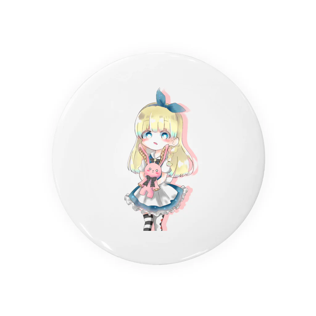 おもちのアリスつぁん Tin Badge