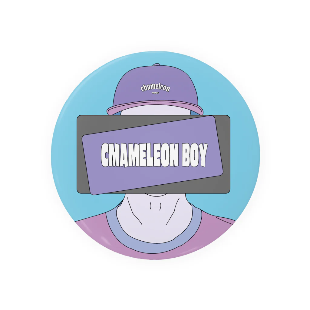 CLBY©︎のCHAMELEON BOY Tin Badge