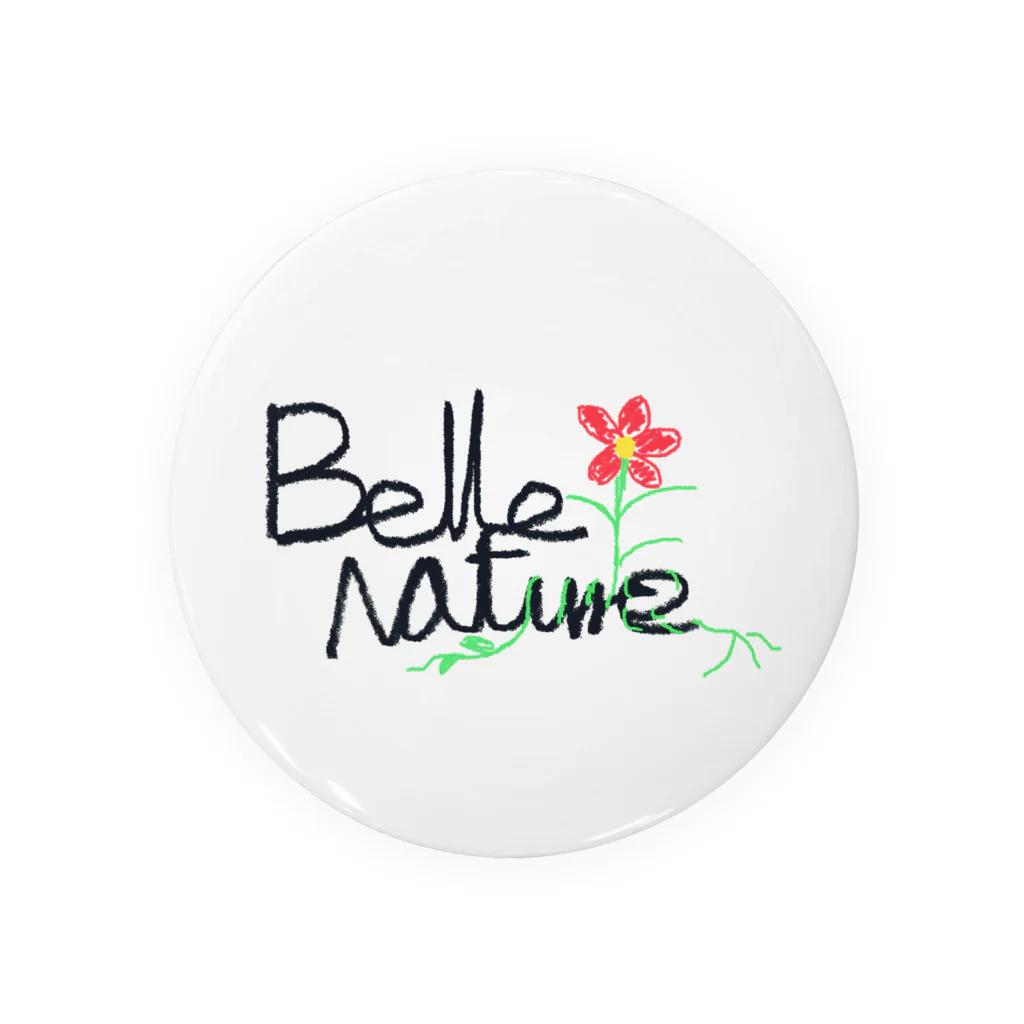 KING63019のbelle nature Tin Badge