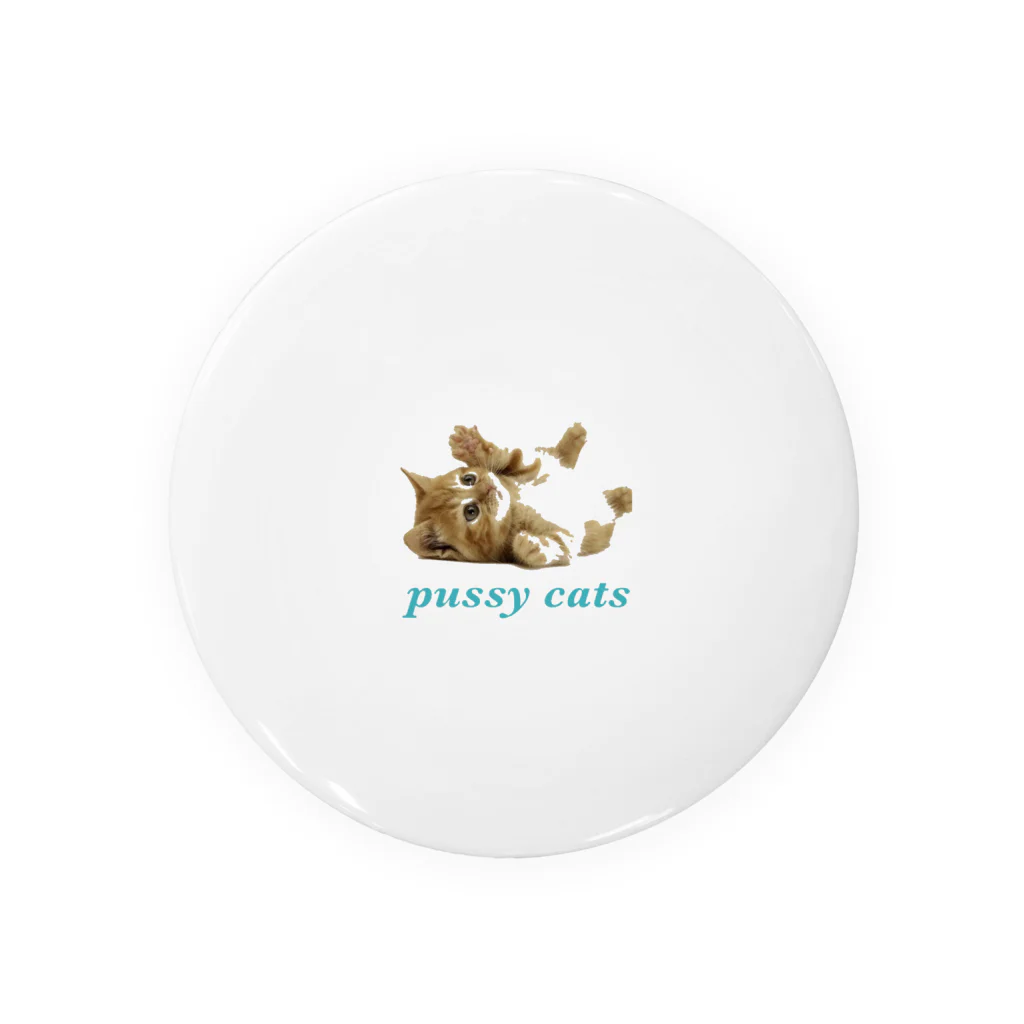 天文部 officialのpussy cats Tin Badge