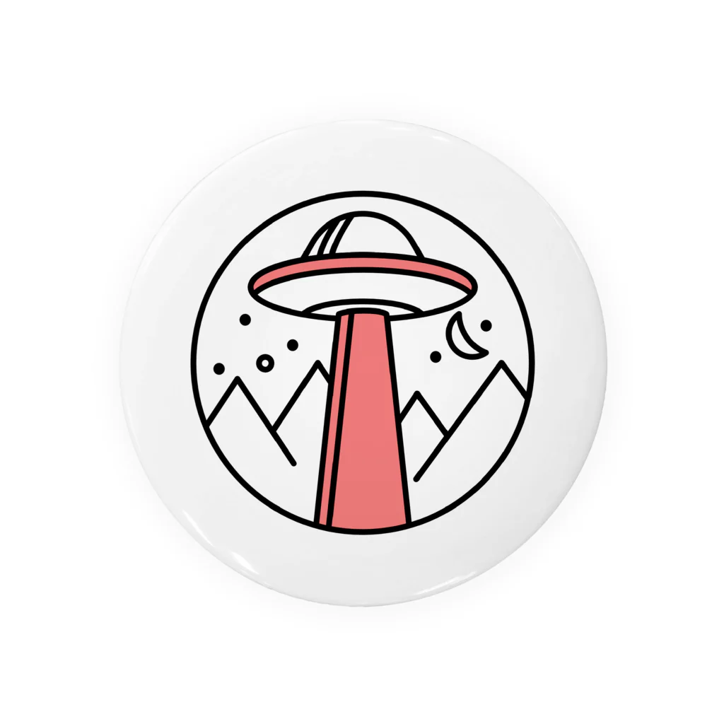 YOUSUKEのUFO Tin Badge