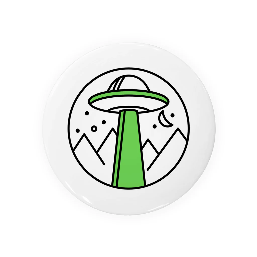 YOUSUKEのUFO Tin Badge