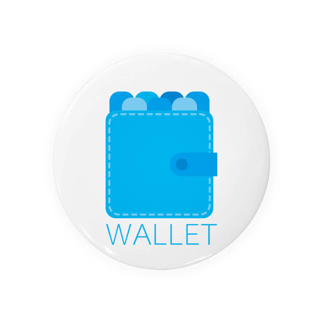 愚贅のWALLET 缶バッジ