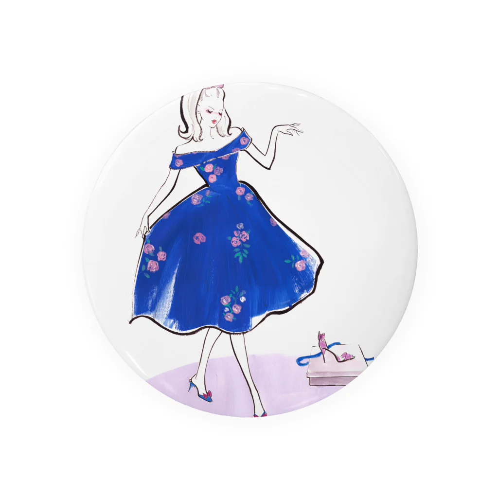 Jojo Yan | A Fashion Illustratorの次のパティーはこれにしようかな Tin Badge