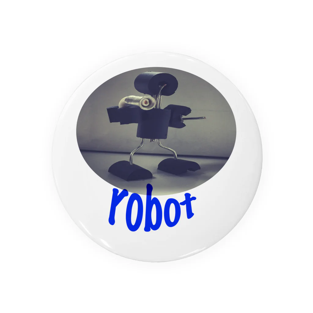 赤色の国のロボットくん Tin Badge