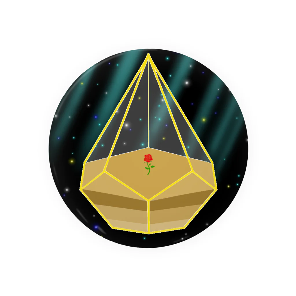 pamoの真夜中のテラリウム Tin Badge