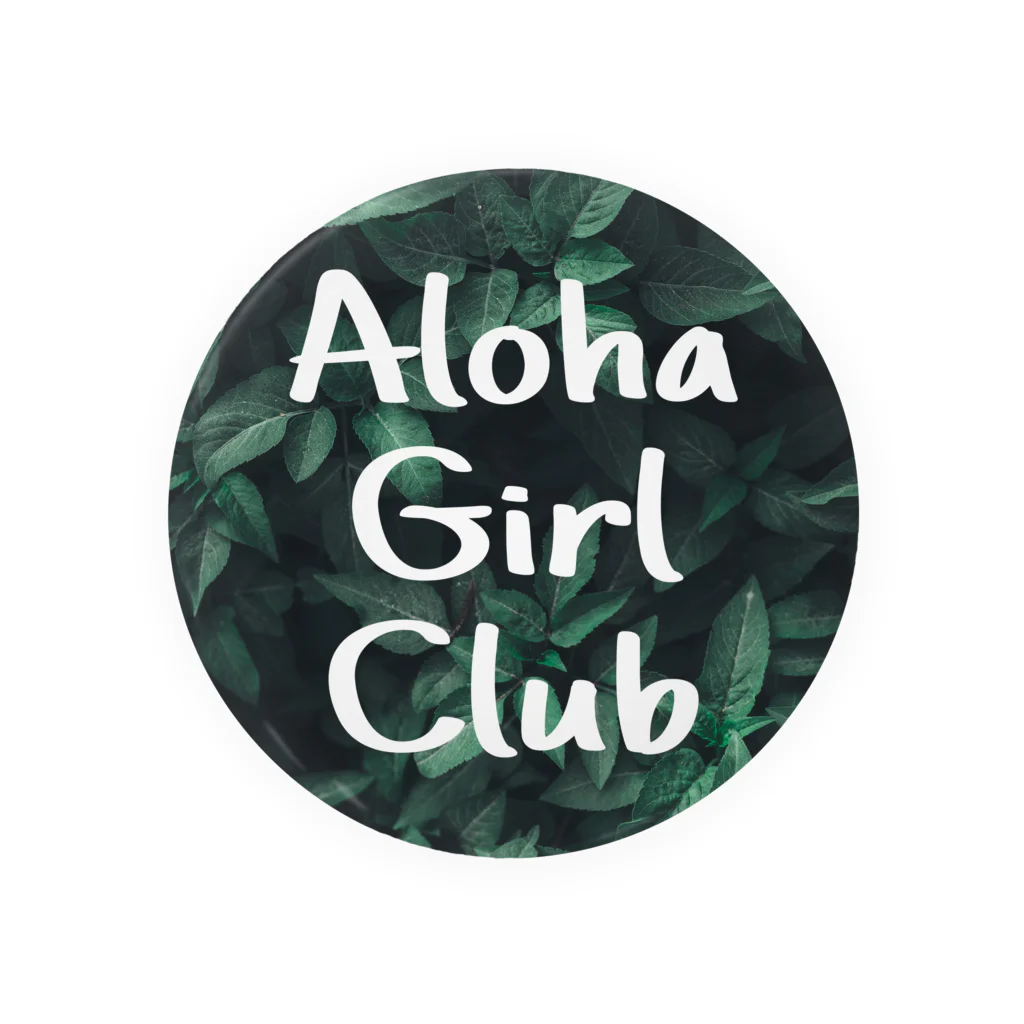 AlohaClub （あろはくらぶ）のAlohaBitchClubブランケットAlohaGirlClubバージョン Tin Badge