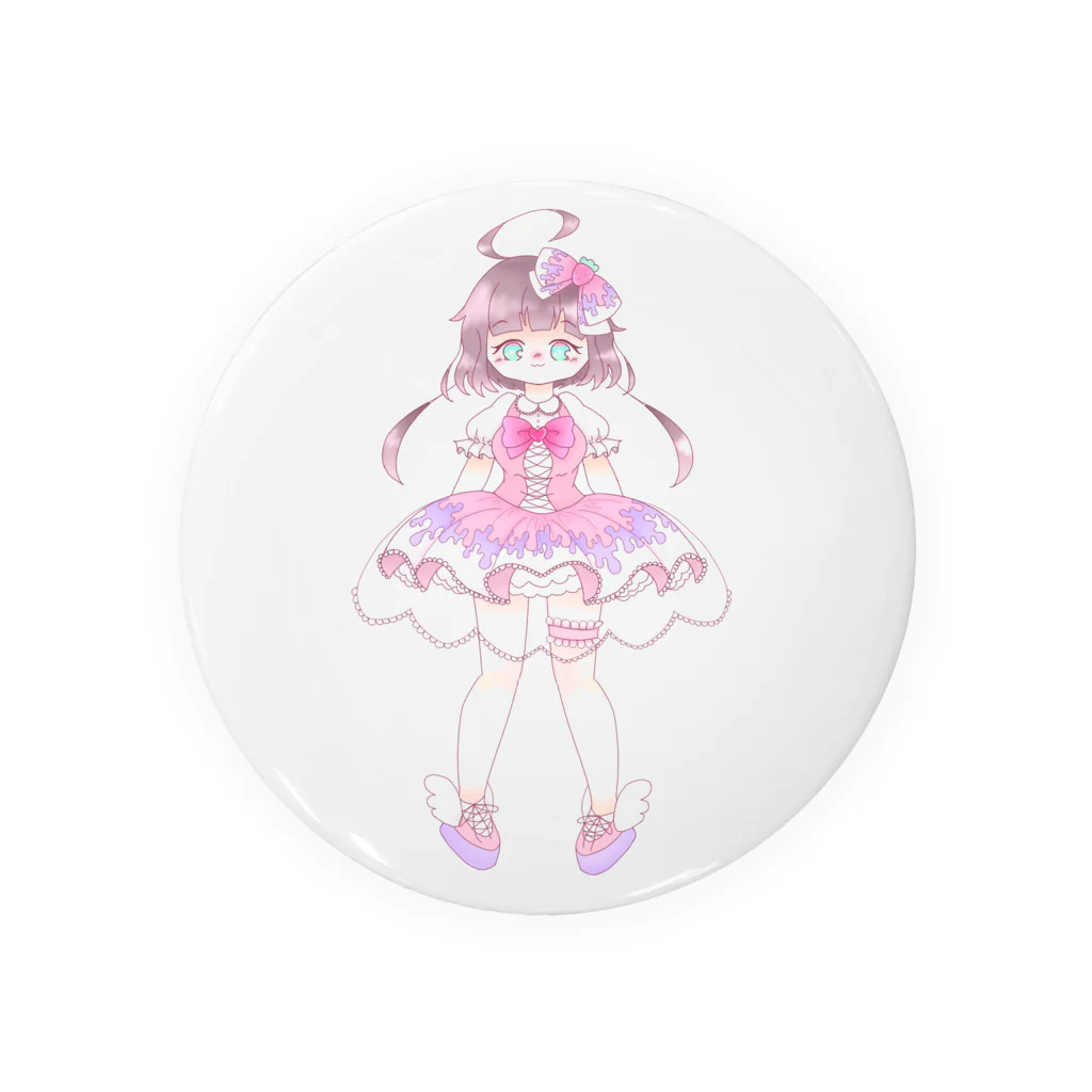 ♡ゆめちゃんのかわいいやさん♡の魔法少女ちゃん Tin Badge