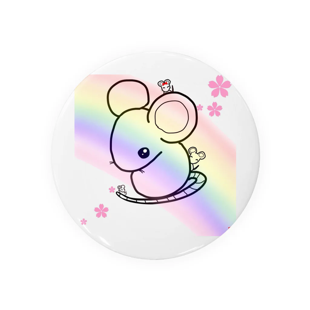 タマのちょびりげ❣️の夢色家族 Tin Badge