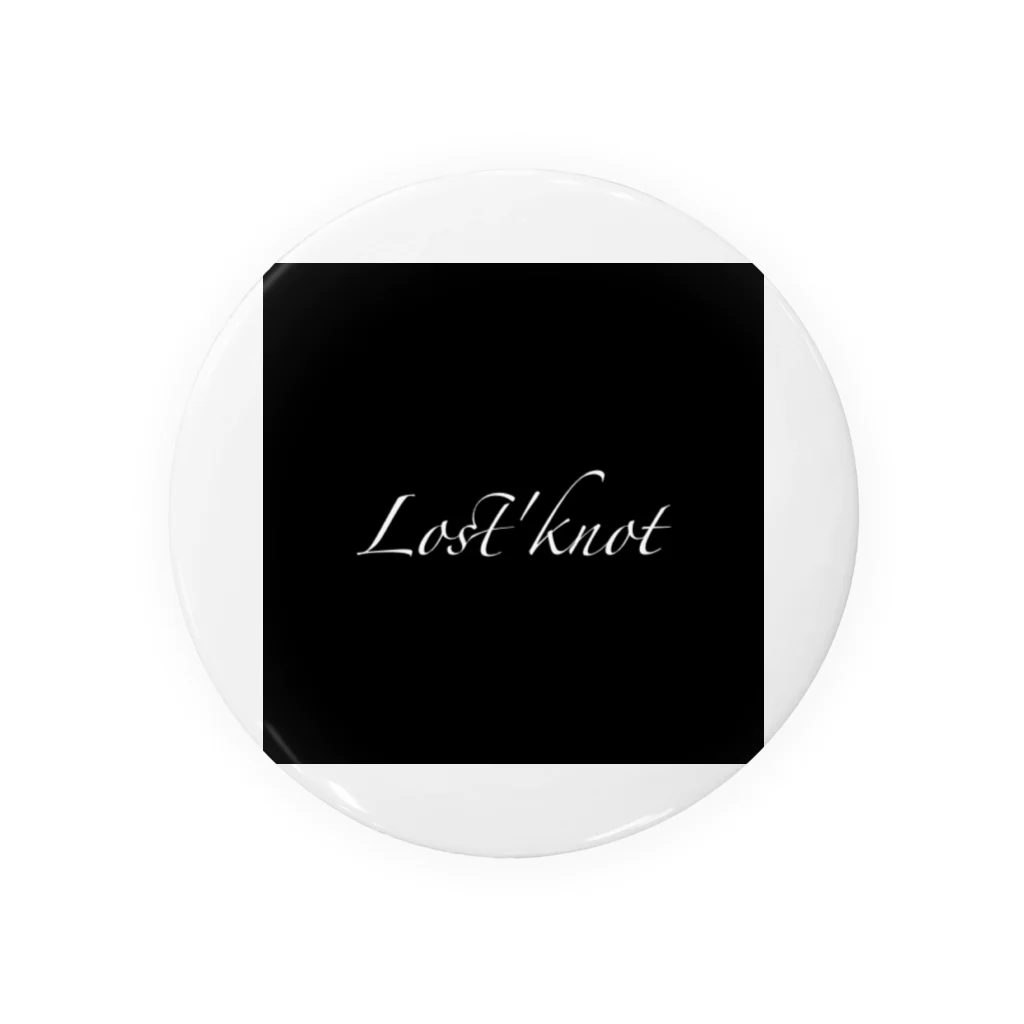 Lost'knotの結び目どこいったと？ 缶バッジ