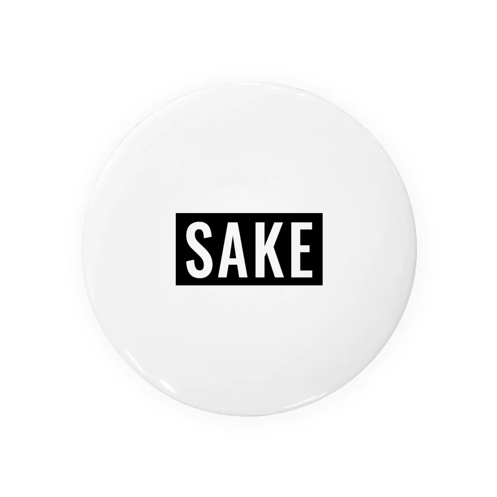 kozukuzukzのSAKE（ロゴ風） Tin Badge